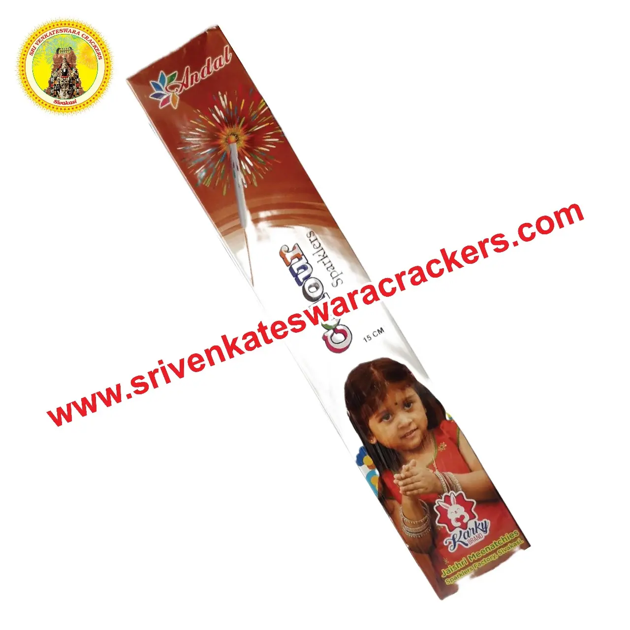 15cm Colour Sparklers image